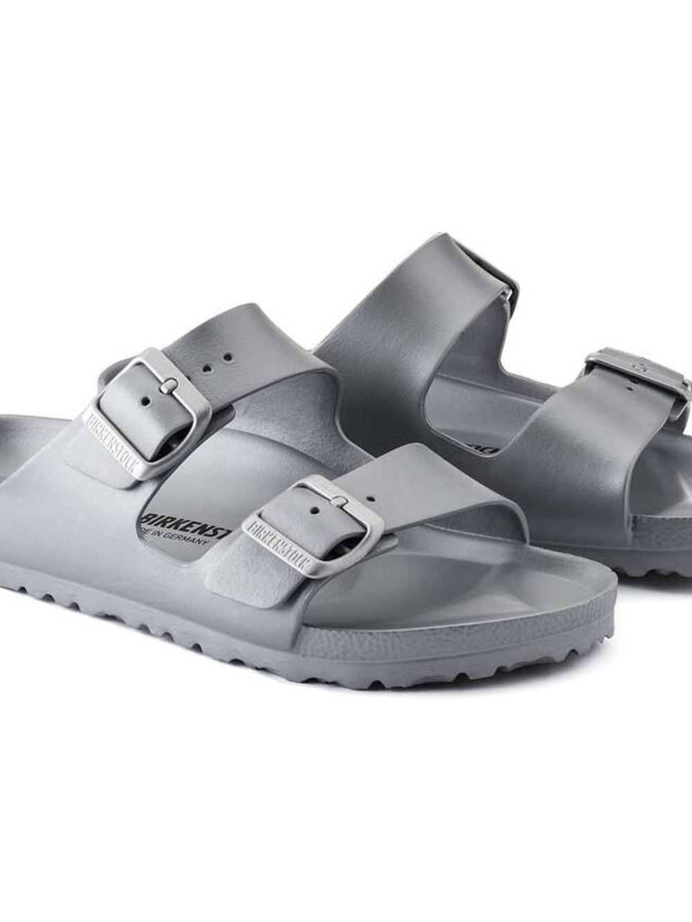 Birkenstock EVA Arizona Essentials Silver Size 6 - NEW - Picture 2 of 7